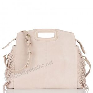 Maje M suede cross-body bag